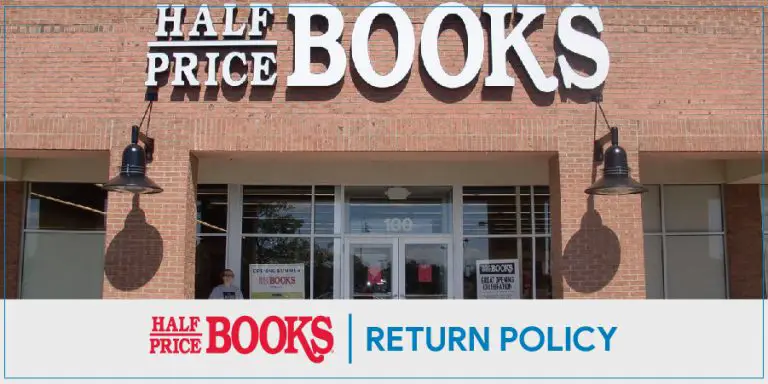 Half Price Books Return Policy