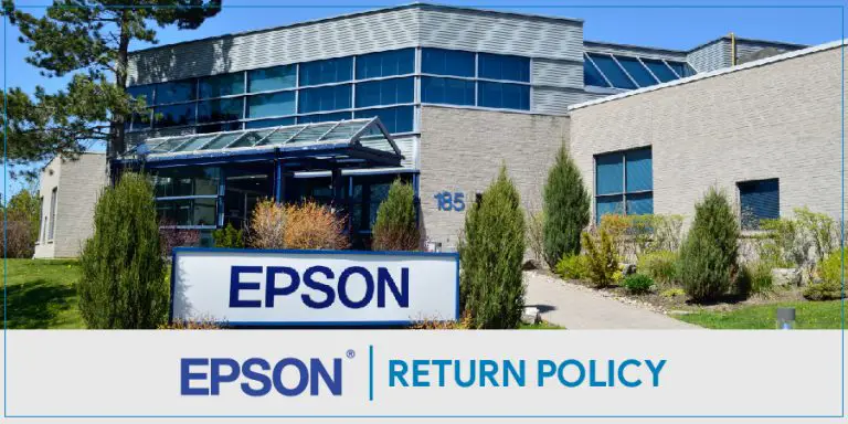 Epson Return policy