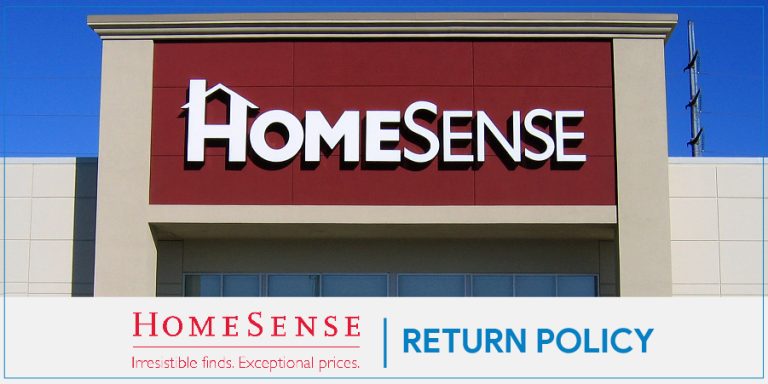 Homesense Return Policy