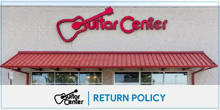 Guitar center Return Policy