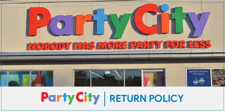 Partycity Return Policy