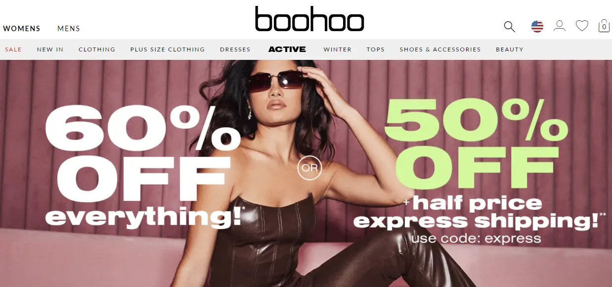 Boohoo's Official Site