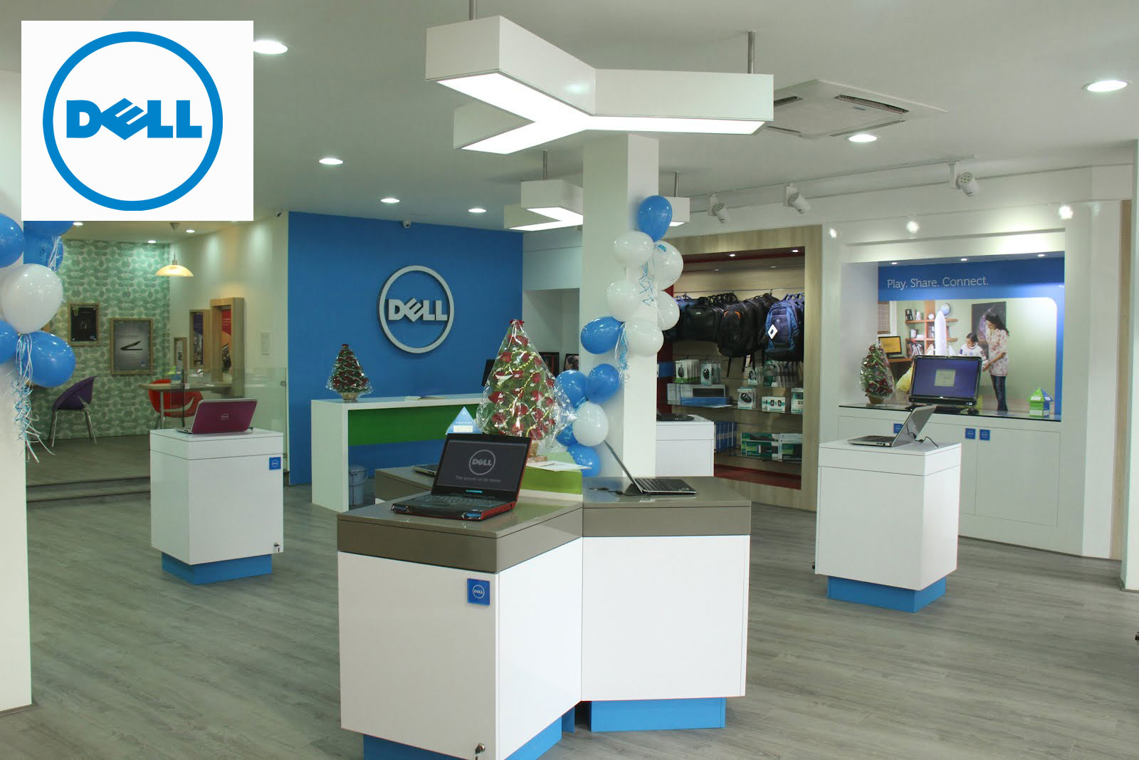 Dell Store inside view