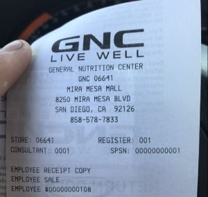 GNC Return Policy Without Receipt