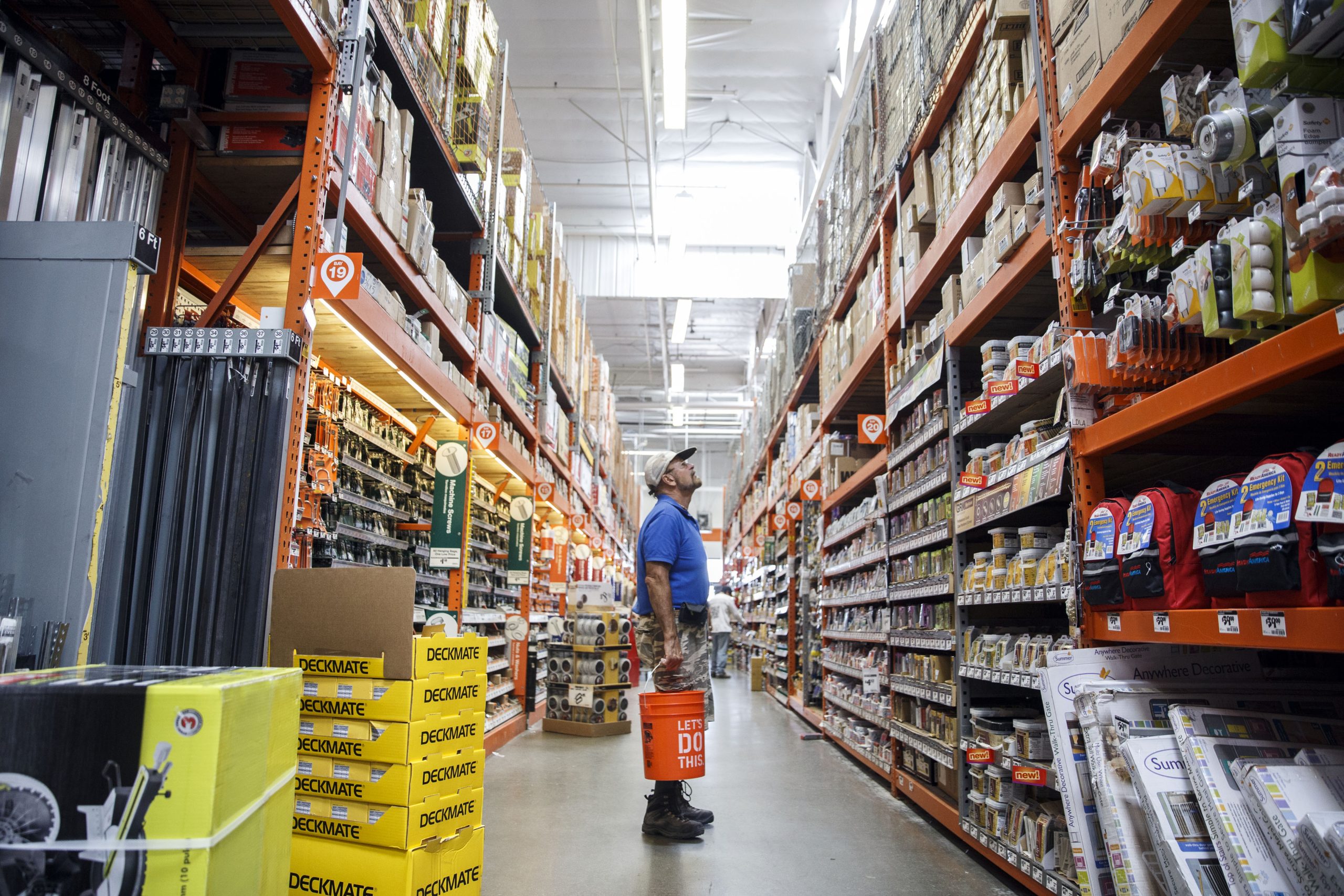 Inside A Home Depot Inc. Store Ahead Of Earnings Figures