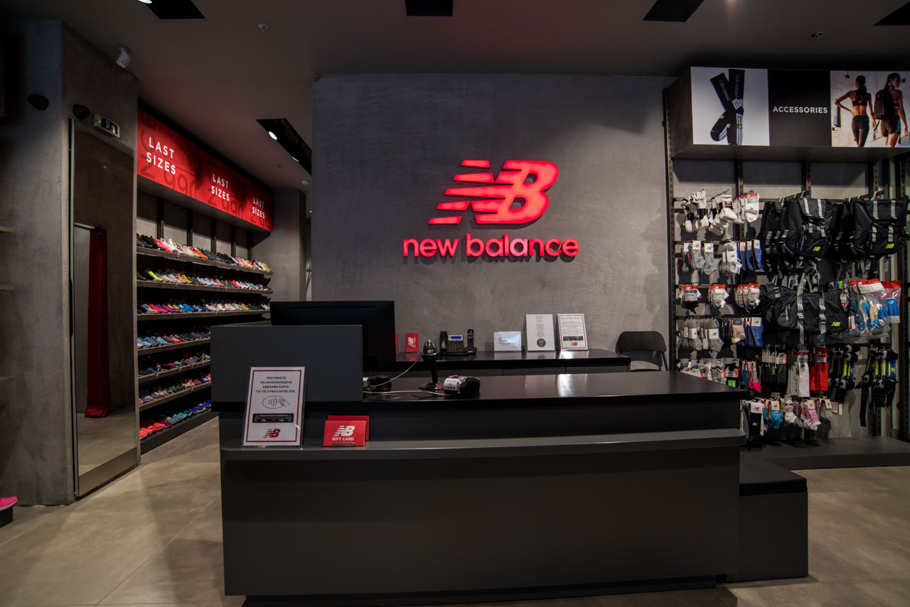 New Balance Store Counters