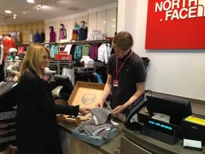 North Face Return Policy - In store