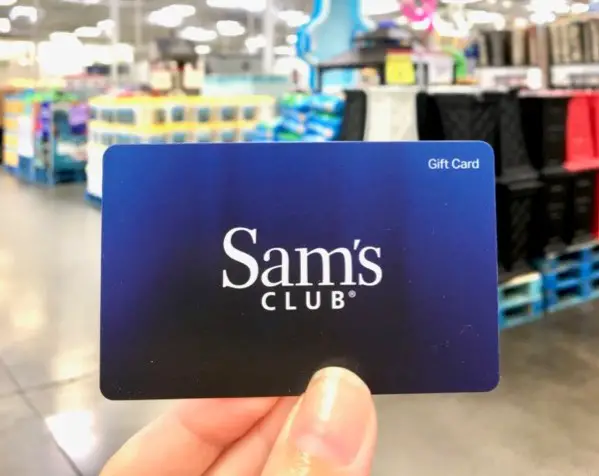 Sams Club Gift Card