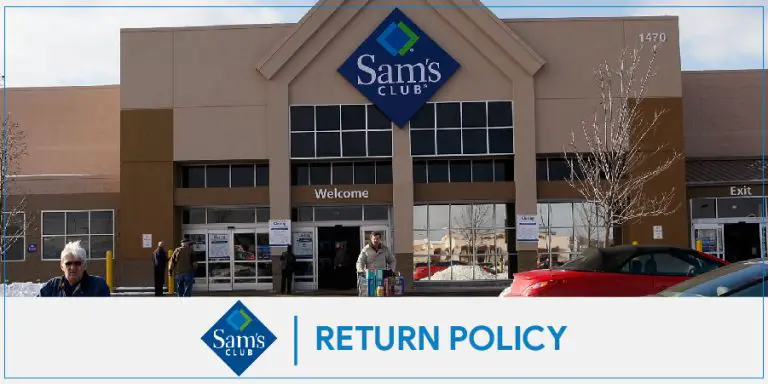 Sams Club Return Policy