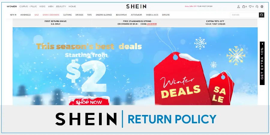 Shein Return Policy 2022- A Complete Guide To Return Your Products Successfully
