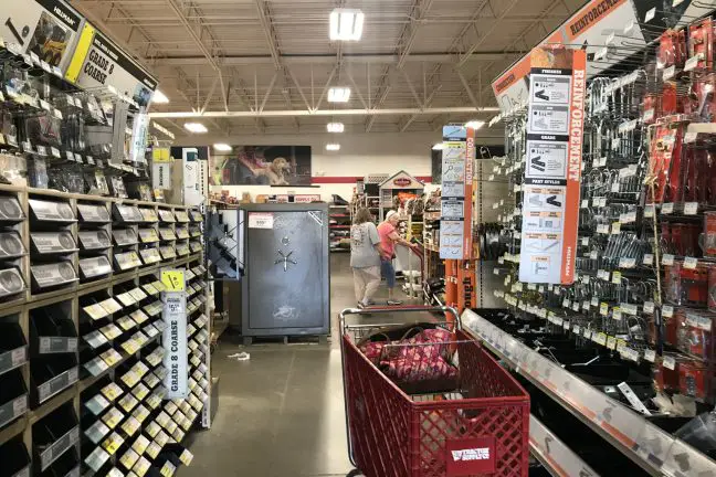 Tractor Supply inside view