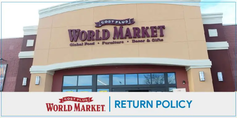 World Market return policy