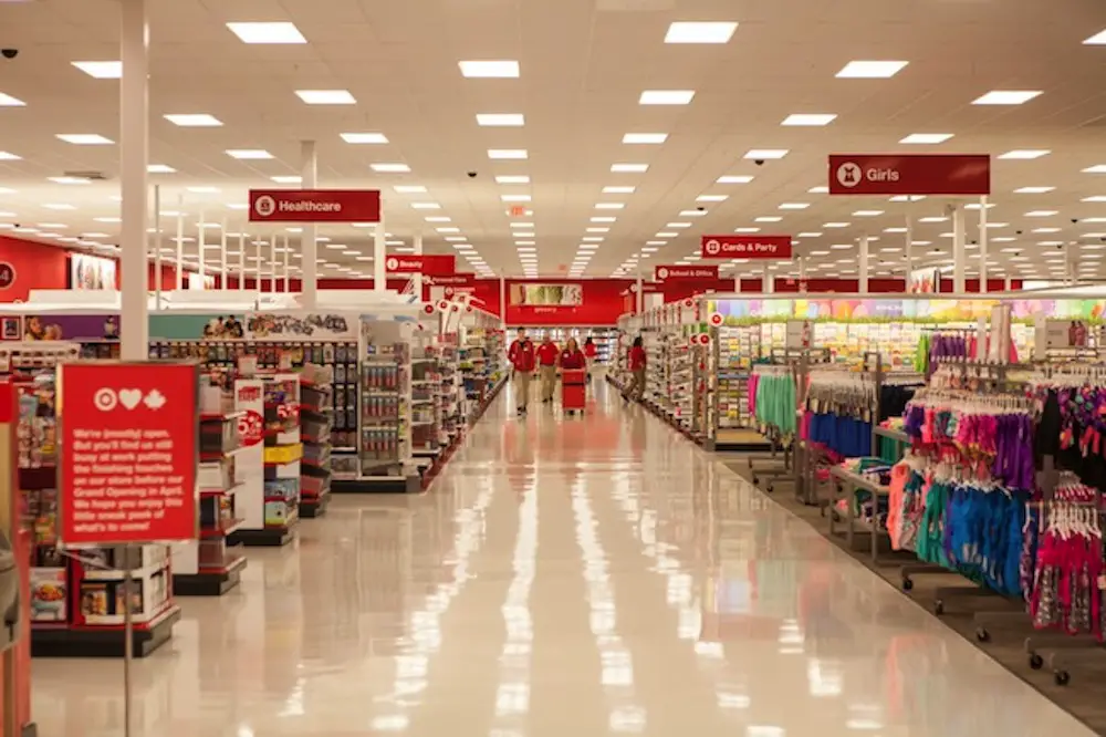target in store view