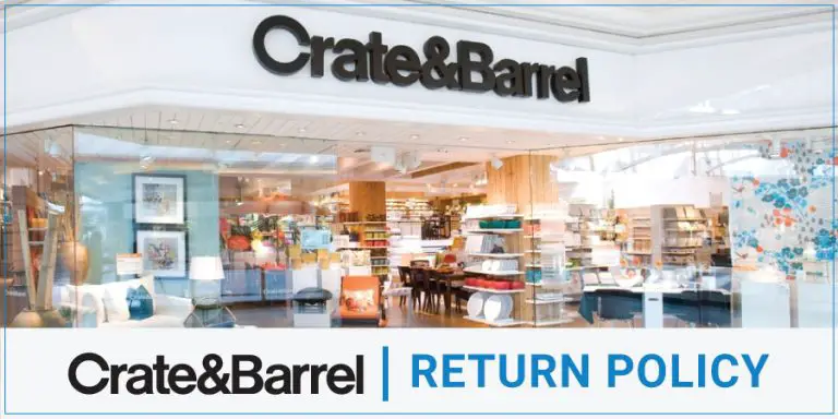 Crate & Barrel Return Policy