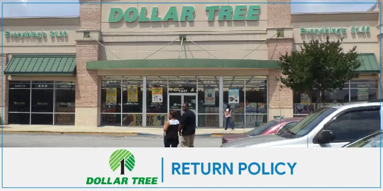 Dollar tree Return Policy
