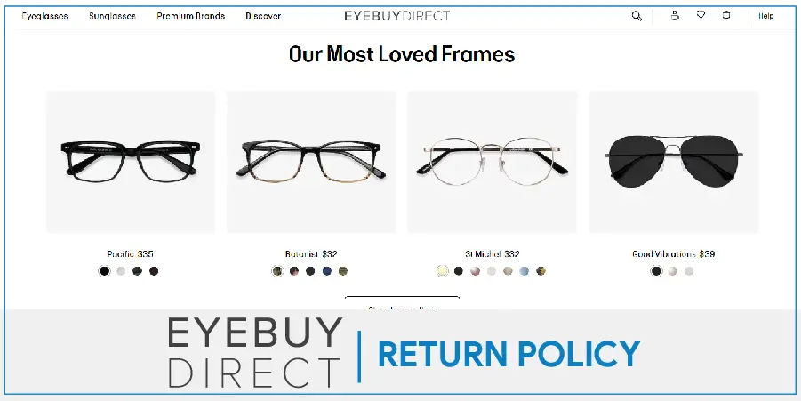 EyeBuyDirect Return Policy | No Questions Asked Return Policy With Other Offers