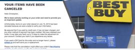 How to cancel Best Buy order