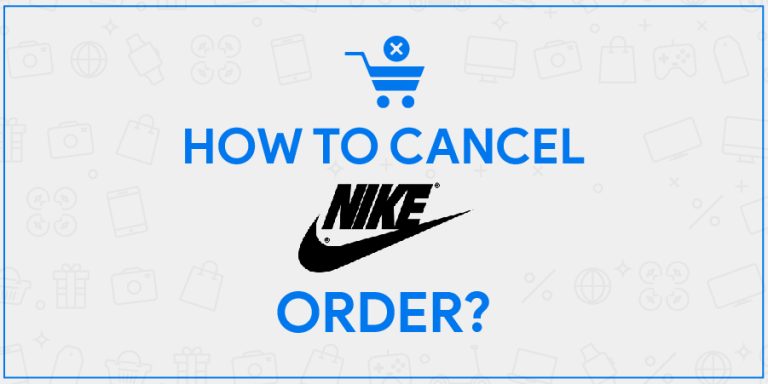 Nike Cancel Order