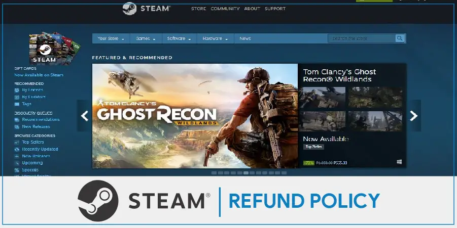 Steam Refund Policy | Refunds For DLC, Bundles, In-game and Pre-purchases