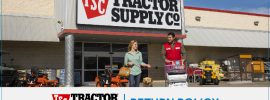 Tractor supply Return Policy