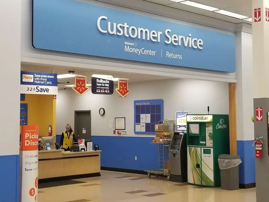 Walmart Customer Service Desk