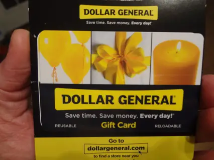 Dollar General Gift Cards