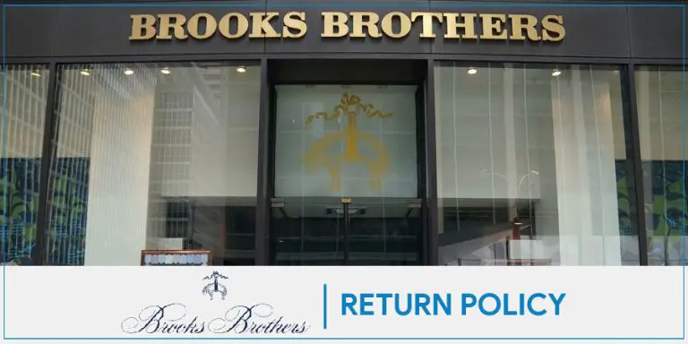 Brooks brothers Return Policy