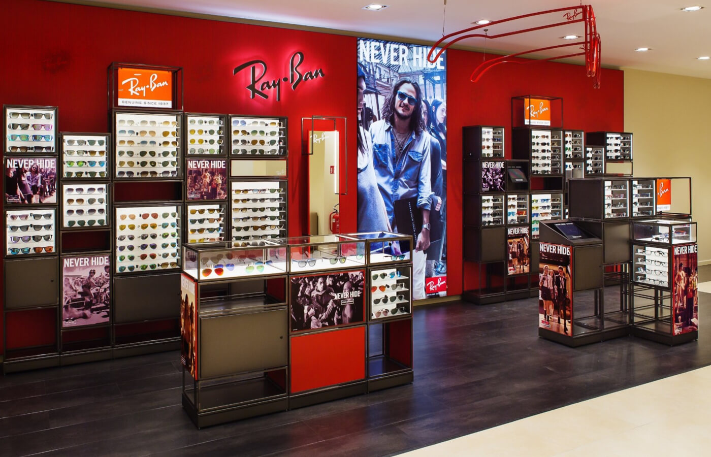 Ray-Ban Store Inside View
