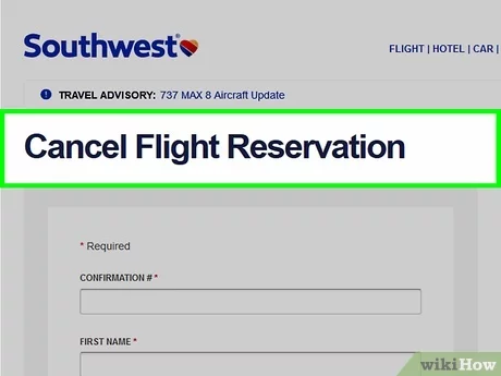 Southwest Alilines flight calcellation