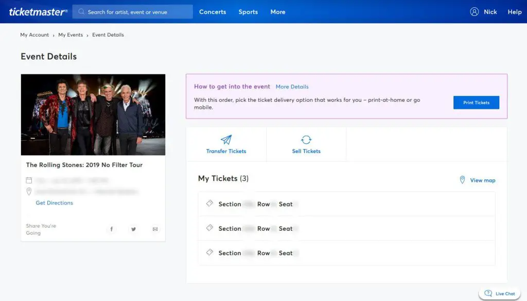 Ticketmaster Refunds with Fan Guarantee Other Details and Exclusions