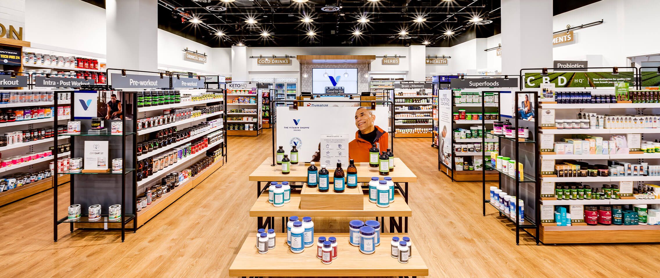 Vitamin Shoppe Store Inside View