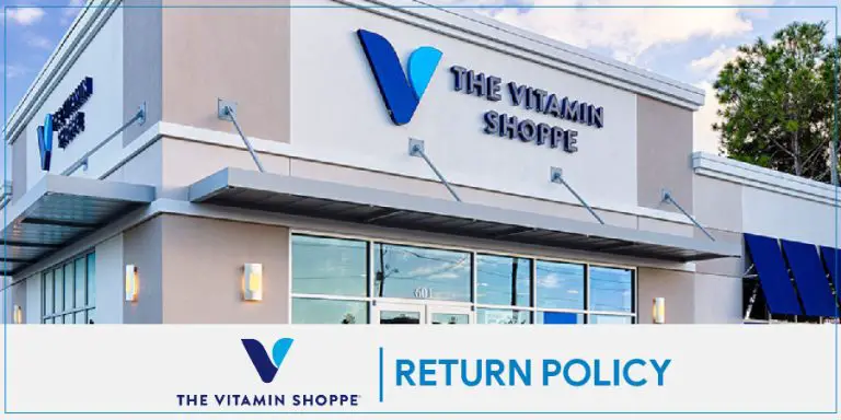 Vitamin shoppe Return Policy