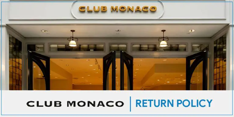 Club monaco Return Policy