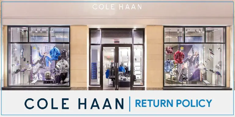Cole haan Return Policy