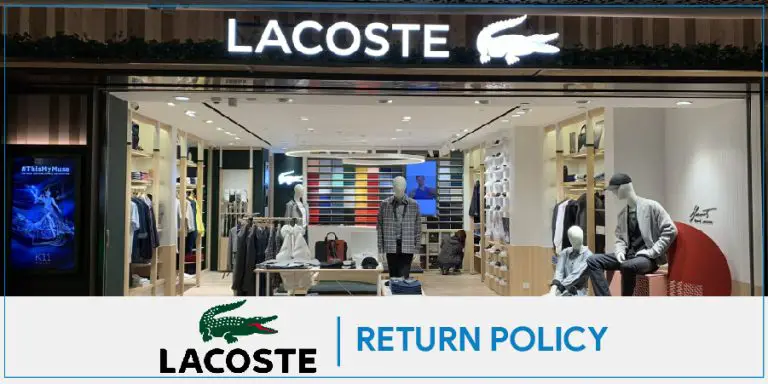 Lacoste Return Policy