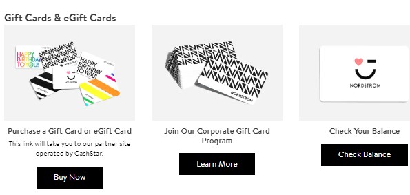 Nordstrom discount exclusion - Gift cards