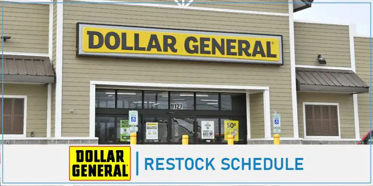 When Does Dollar General Restock