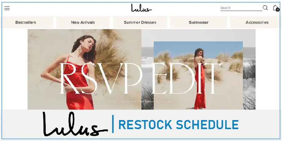 When Does Lulus Restock and How to be Notified of Their Out of Stock Items?