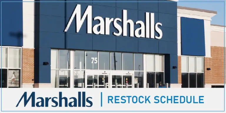 When Does Marshalls Restock