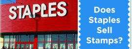Does Staples Sell Stamps