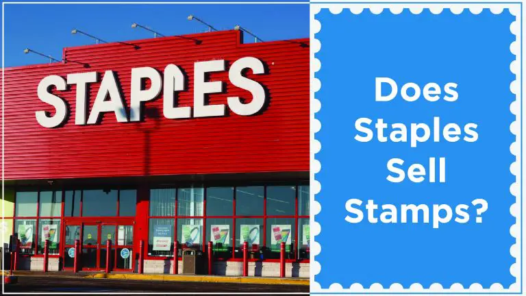 Does Staples Sell Stamps
