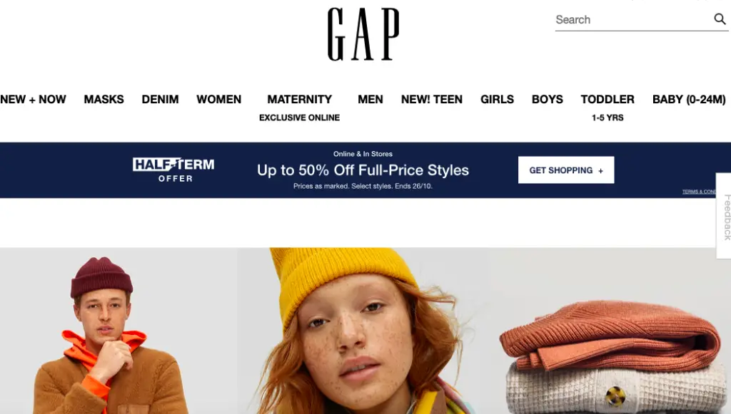Gap online employee discounts