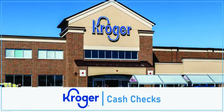 Kroger Cash Check