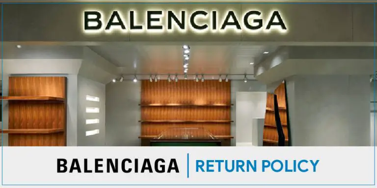 Balenciaga return policy