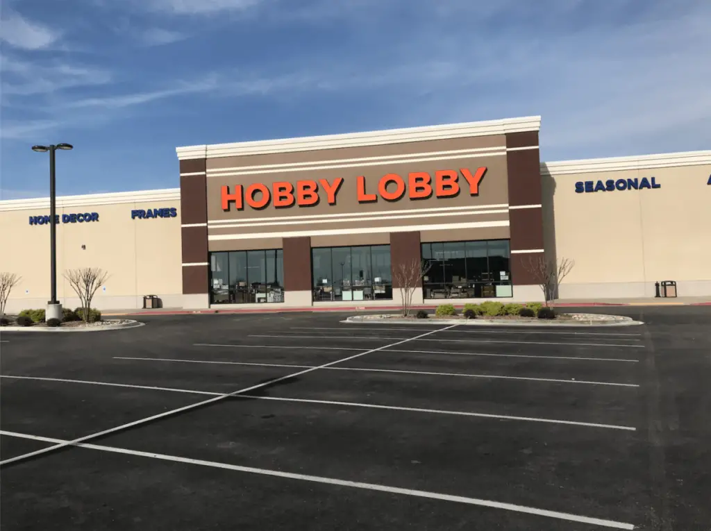 Hobby Lobby price match