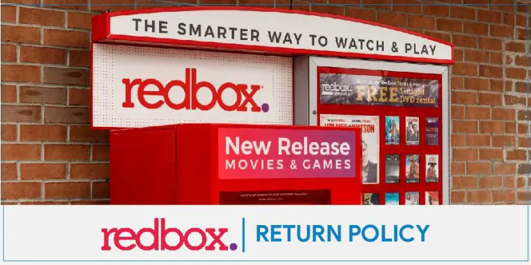 Redbox Return Policy