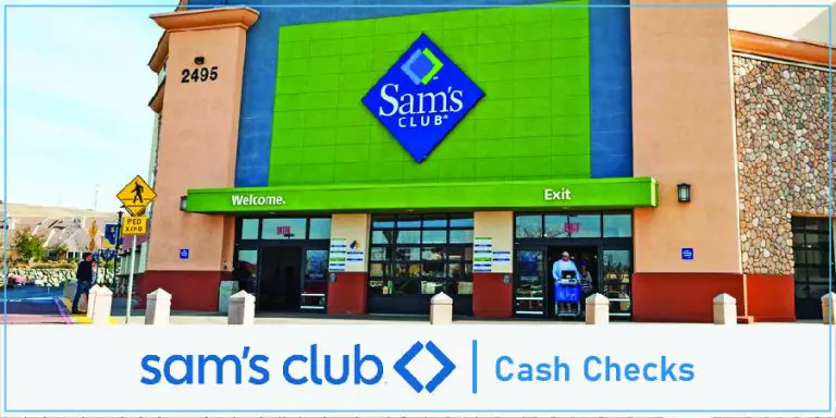 Sam's Club Cash Check