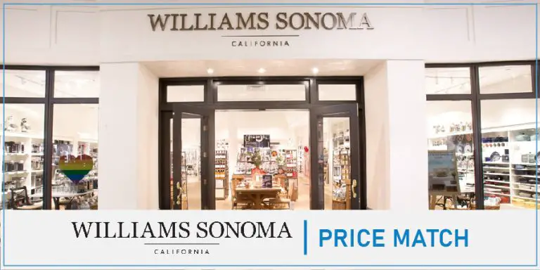 Williams Sonoma Price Match