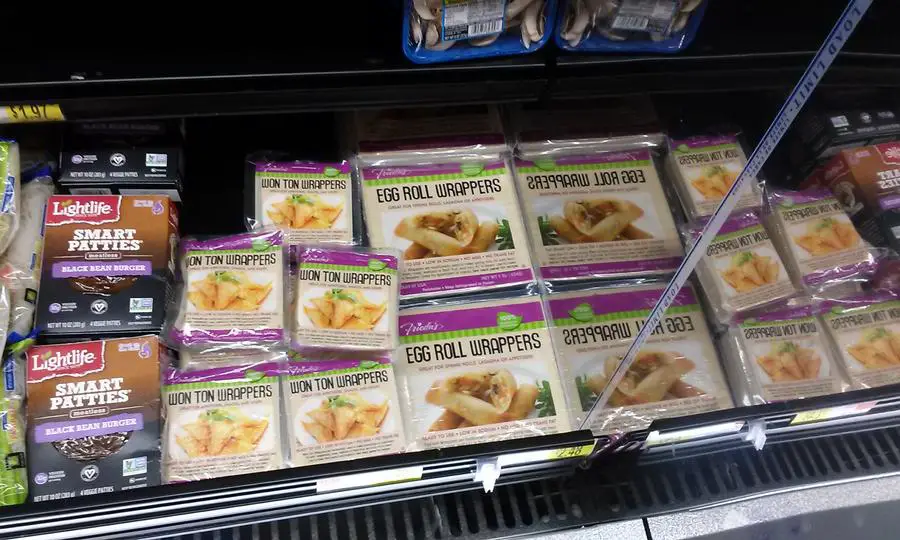 Where is Egg Roll Wrappers in Walmart